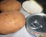 新玉ねぎとツナ☆新じゃが和風ポテトサラダ作り方1写真