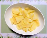 節約簡単夕飯主菜じゃがいも鶏胸中華黒酢炒め肉料理作り方4写真