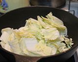 白菜と油揚げの甘煮作り方3写真