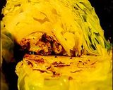 春キャベツと鶏モモの焦がしトマト煮こみ作り方2写真