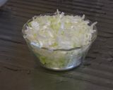 蒸し鶏に。ねぎ塩だれ作り方1写真