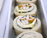 明太子と海苔入り＊和風チーズちくわパン作り方10写真