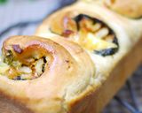 明太子と海苔入り＊和風チーズちくわパン作り方13写真