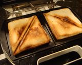 ホットサンド　ｉｎ　とんかつ　作り方4写真