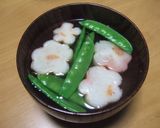 花麩で春のおすまし♪作り方3写真