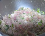 キャベツの芯でワンタン作り方2写真