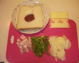 ちゃちゃっと！簡単ピザトースト作り方1写真