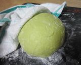 和♡黒豆入り♫抹茶シナモンロール❤作り方2写真