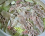 海鮮&豚肉☆あっさりゴマ塩鍋♪作り方2写真
