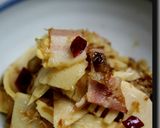 ベーコン炒筍作り方12写真