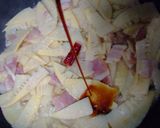 ベーコン炒筍作り方8写真