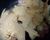 ベーコン炒筍作り方7写真
