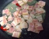 ベーコン炒筍作り方6写真