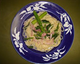 簡単☆桜の花の塩漬けと菜の花パスタ作り方5写真