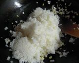 シャケとレタスの彩りチャーハン作り方4写真