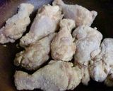 旨いっ！鳥手羽の甘辛★ごま風味作り方2写真