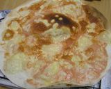 トルティーヤdeクリスピーPIZZA♡休日♪ランチに♫作り方4写真