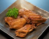 ☆超美味！トロトロ手羽先の甘辛パイン煮☆作り方8写真