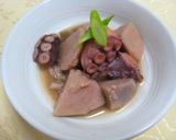 圧力鍋で♪たこと里芋の柔らか煮作り方4写真