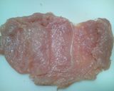 鶏胸肉のニラチーズ巻き作り方1写真