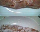 鶏胸肉のニラチーズ巻き作り方4写真