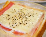 ✿スパイシー☆ハムチーズトースト✿作り方3写真
