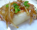 新ゴボウの鳥皮シャキシャキ揚げだし豆腐♪作り方6写真