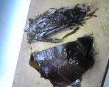 出汁に使った昆布でクーブイリチー作り方1写真