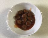 簡単！即席ミートボール丼の作り方作り方3写真