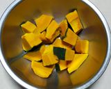 すぐ煮える♪冷凍したかぼちゃでそぼろ煮作り方2写真