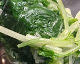 巡りを整える豆腐干と水菜の和え物作り方2写真