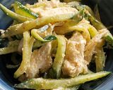 きゅうりと鶏ささみの胡麻マヨ和え作り方7写真