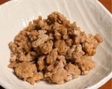 子供大好き！豚ひき肉のそぼろ！簡単！作り方4写真