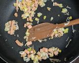 から揚げ粉で作る！パラパラチャーハン作り方2写真
