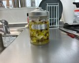 大根の皮ときのこのオリーブオイル漬け作り方8写真