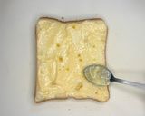 ゆずみそで、味噌マヨしらすトースト作り方2写真