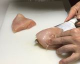 鶏ムネ肉のコトレッタ・アッラ・ミラネーゼ作り方3写真