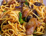 かんたんおいしい！茄子入りナポリタン作り方5写真