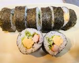 カリフォルニア米とカンタン酢でサラダ巻き作り方6写真