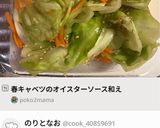 春キャベツのオイスターソース和え作り方3写真