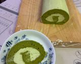 抹茶ロールケーキ作り方3写真