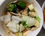 根菜茄子白菜オイトマト炒飯味温野菜サラダ作り方16写真