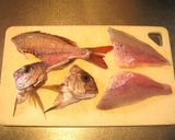 鯛のあら汁と炙り刺身作り方3写真