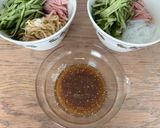 シャキとツルン、2種類の中華サラダ作り方3写真