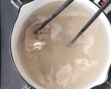 とんこつラーメン風♪豚ネギ塩そうめん作り方2写真