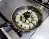 新玉ねぎのポン酢照り焼き作り方2写真
