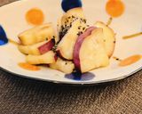 さつまいもと黒ごまの和え物作り方4写真