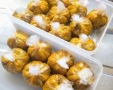 【冬至】南瓜と小豆の茶巾◎南瓜消費作り方7写真