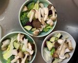 簡単中華風梅照味回鍋肉青椒肉絲風作り方10写真