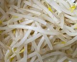 ごま油香る♡鶏ともやしナムルのさっぱり温うどん作り方1写真